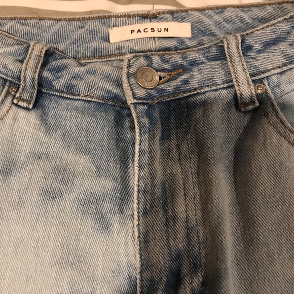 Pacsun Bleached Jeans - Picture 3 of 5